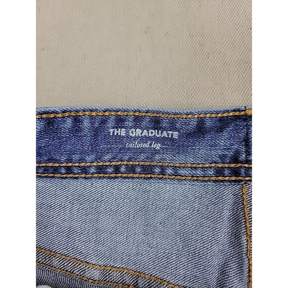 AG Adriano Goldschmied Jeans Mens 36x32 * Tailored Graduate Blue Stretch Mid - Picture 10 of 14
